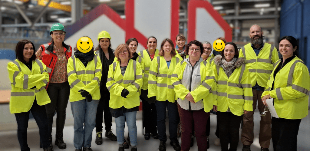 Visite de l'Usine St Gobain - SAVS St Seurein 2025
